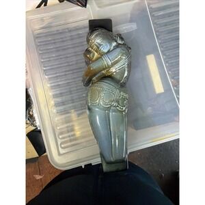 Veedhachalam Racel Art Pottery Sculpture India Sleeping Woman 12" Ceramic